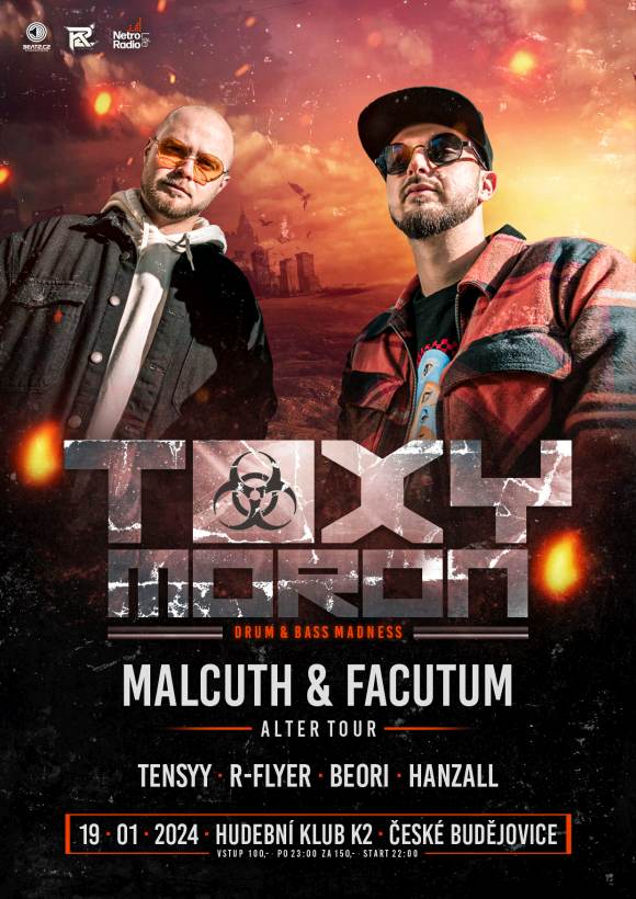Toxymoron D&B w. Malcuth & Facutum Alter tour special